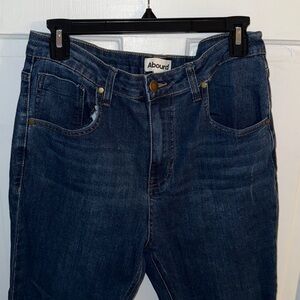 Abound Dark Blue High Rise skinny Jeans